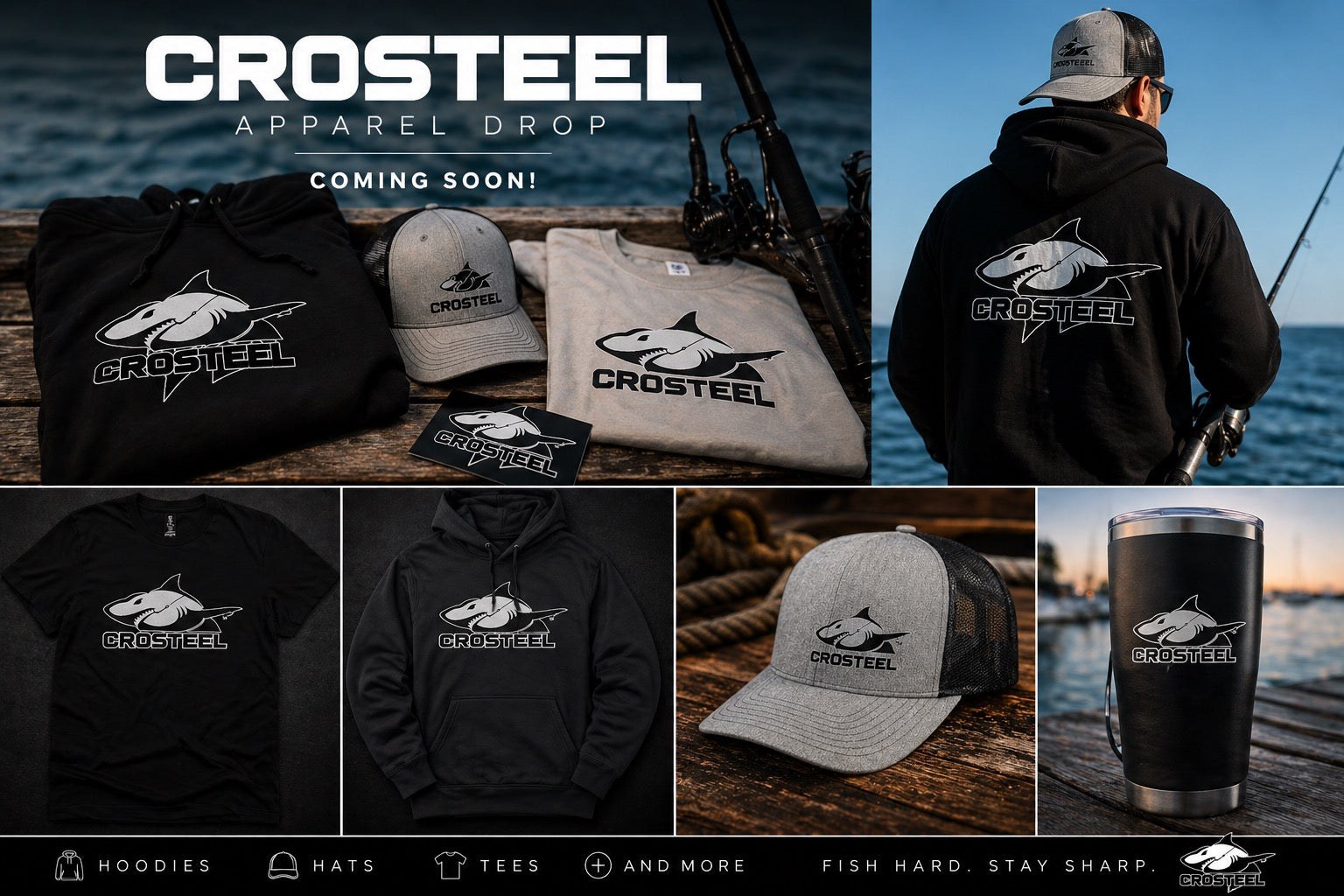 CROSTEEL Apparel Drop – Coming Soon!